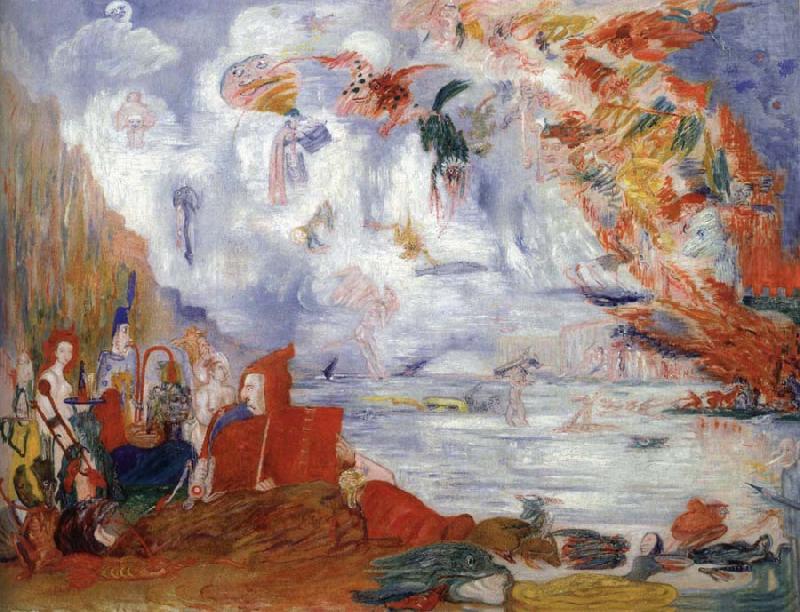 The Tribulations of St.Anthony, James Ensor